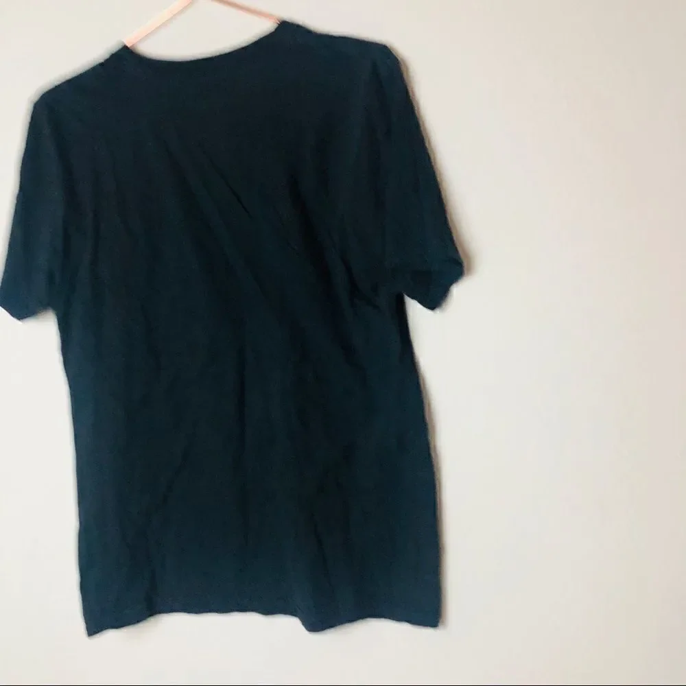 EUC Adidas Black Logo Go To Tee Medium